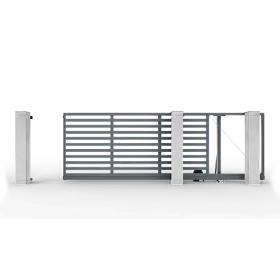 Откатные ворота с электроприводом серии Prestige