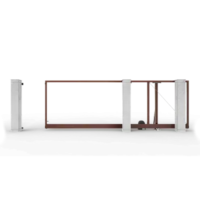 Подробнее Откатные ворота с электроприводом серии Prestige без заполнения