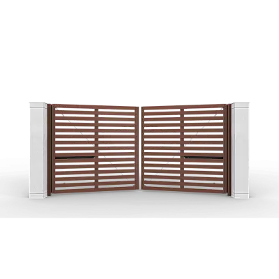 Распашные ворота ALUTECH Prestige