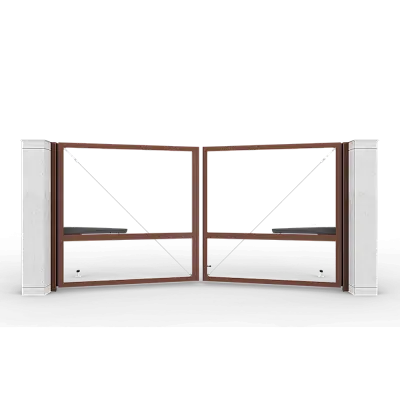 Распашные ворота ALUTECH Prestige Распашные ворота ALUTECH Prestige