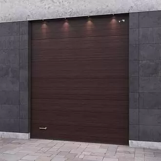 Теплые гаражные ворота серии Prestige